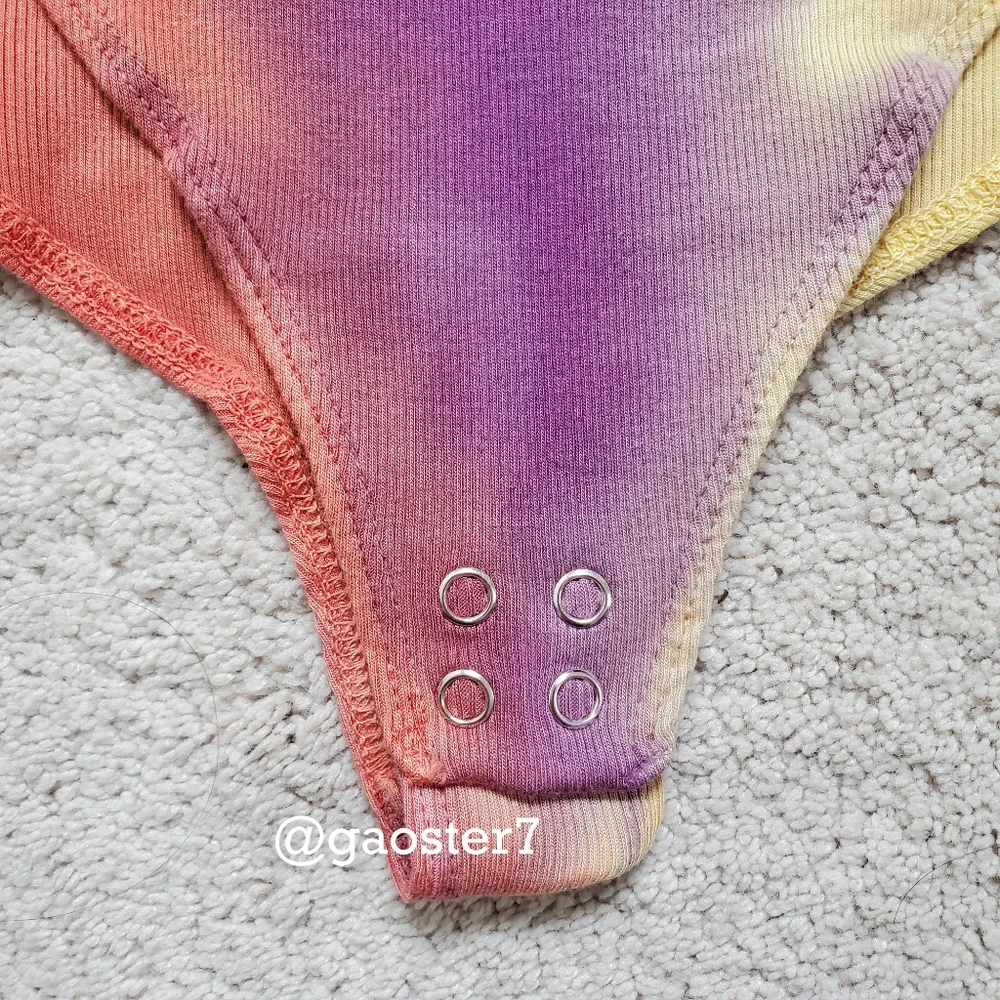 Agolde Ribbed Tank Bodysuit - Picture 8 of 10